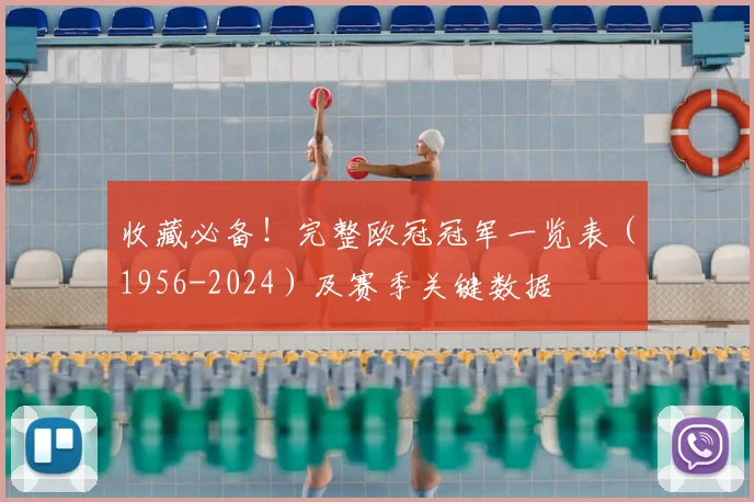 收藏必备！完整欧冠冠军一览表（1956-2024）及赛季关键数据